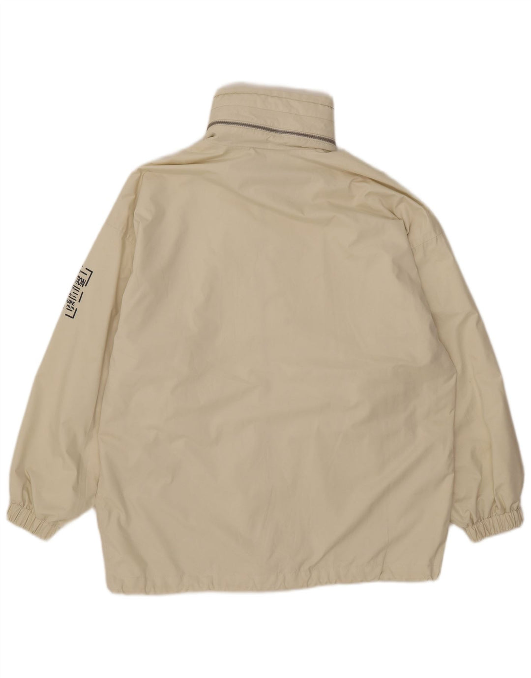 Elho Giacca antipioggia da uomo con vestibilità ampia con cappuccio UK 36 Small Poliestere bianco