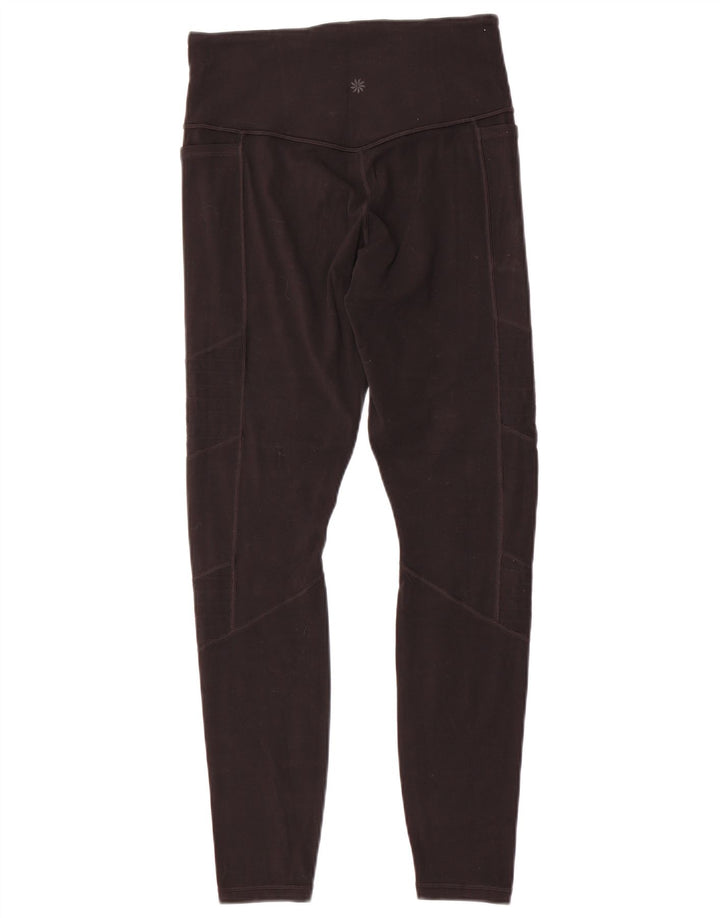 Leggings da donna ATHLETA UK 10 piccolo nylon nero