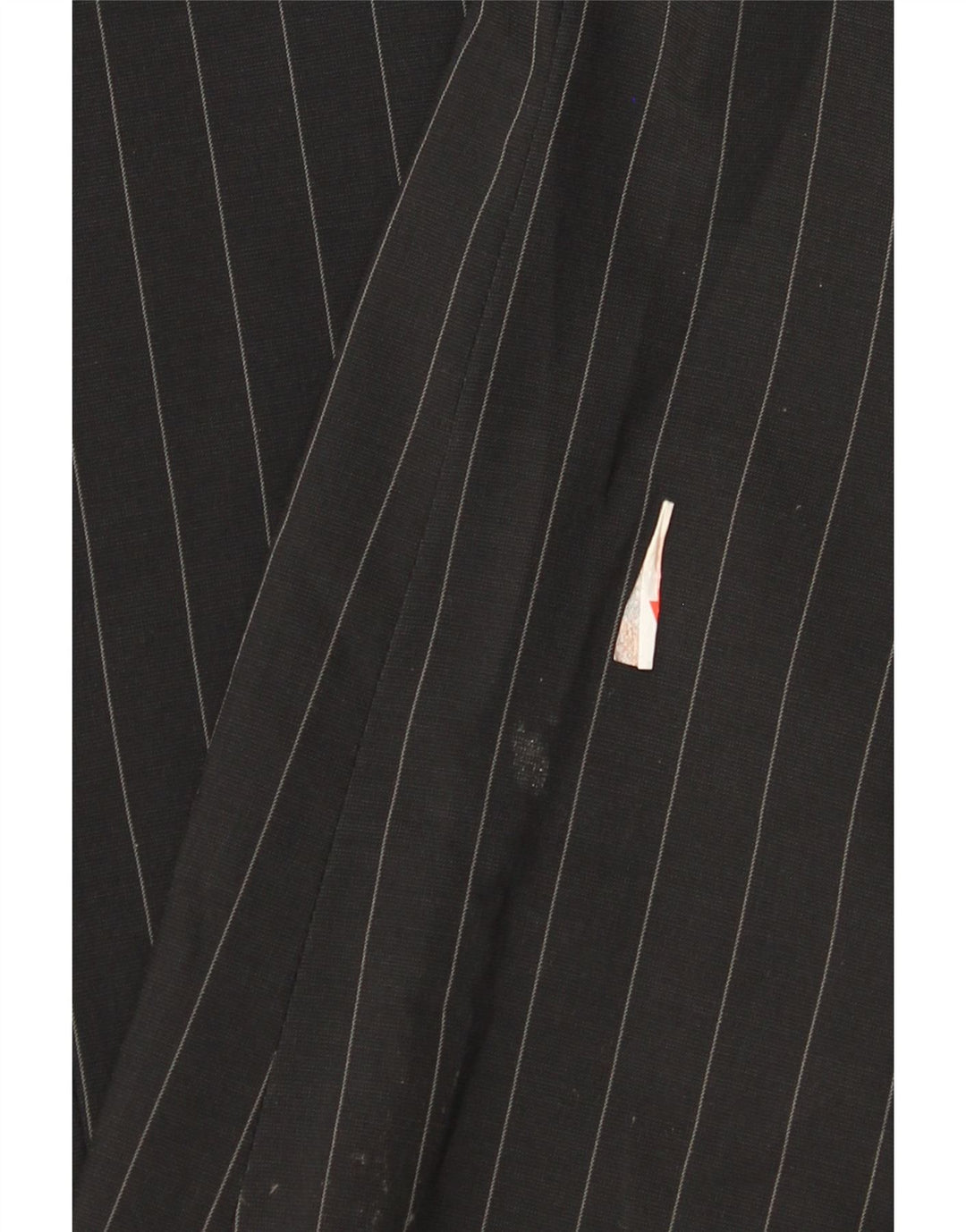 Giacca blazer da uomo a 3 bottoni Armani Collezioni IT 52 grande gessato nero