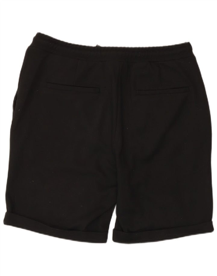 Pantaloncini sportivi da uomo Zara grandi neri in poliestere