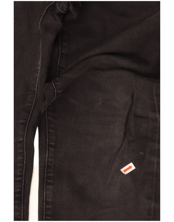 LEVI'S Womens 511 Slim Jeans  W30 L32 Black Cotton