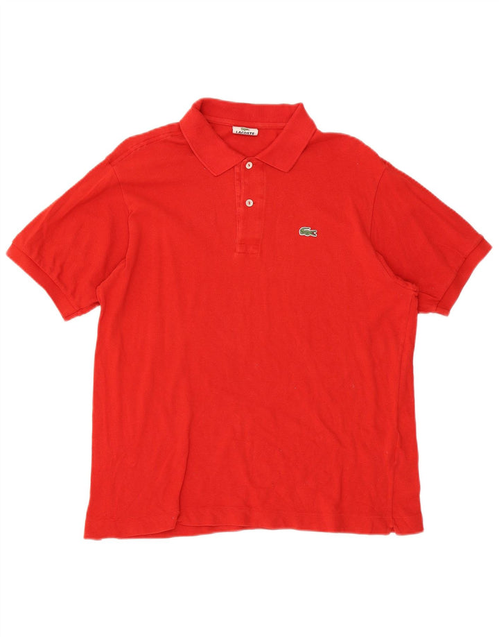 Polo da uomo Lacoste taglia 5 grande rossa