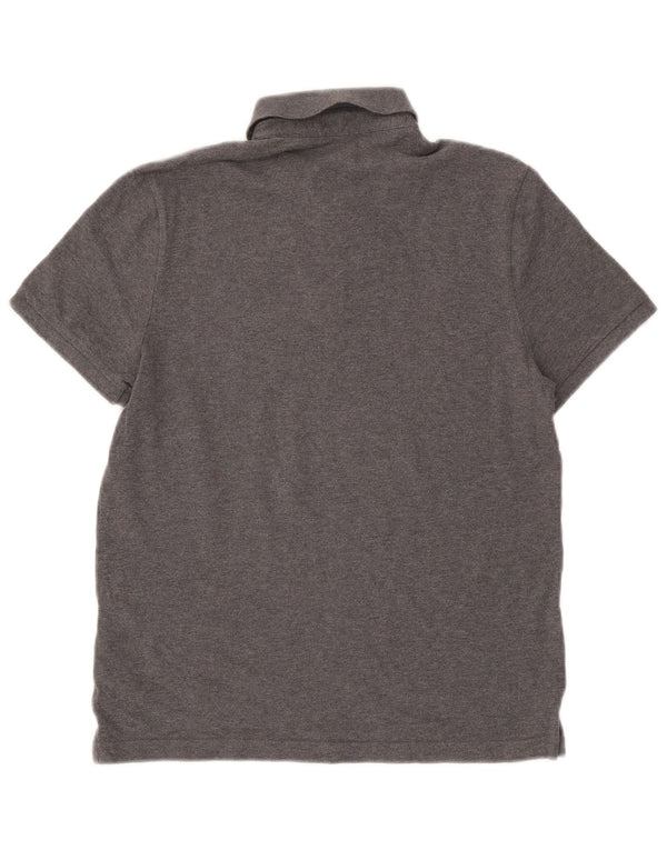 Polo da uomo vestibilità regolare Tommy Hilfiger piccola in cotone grigio