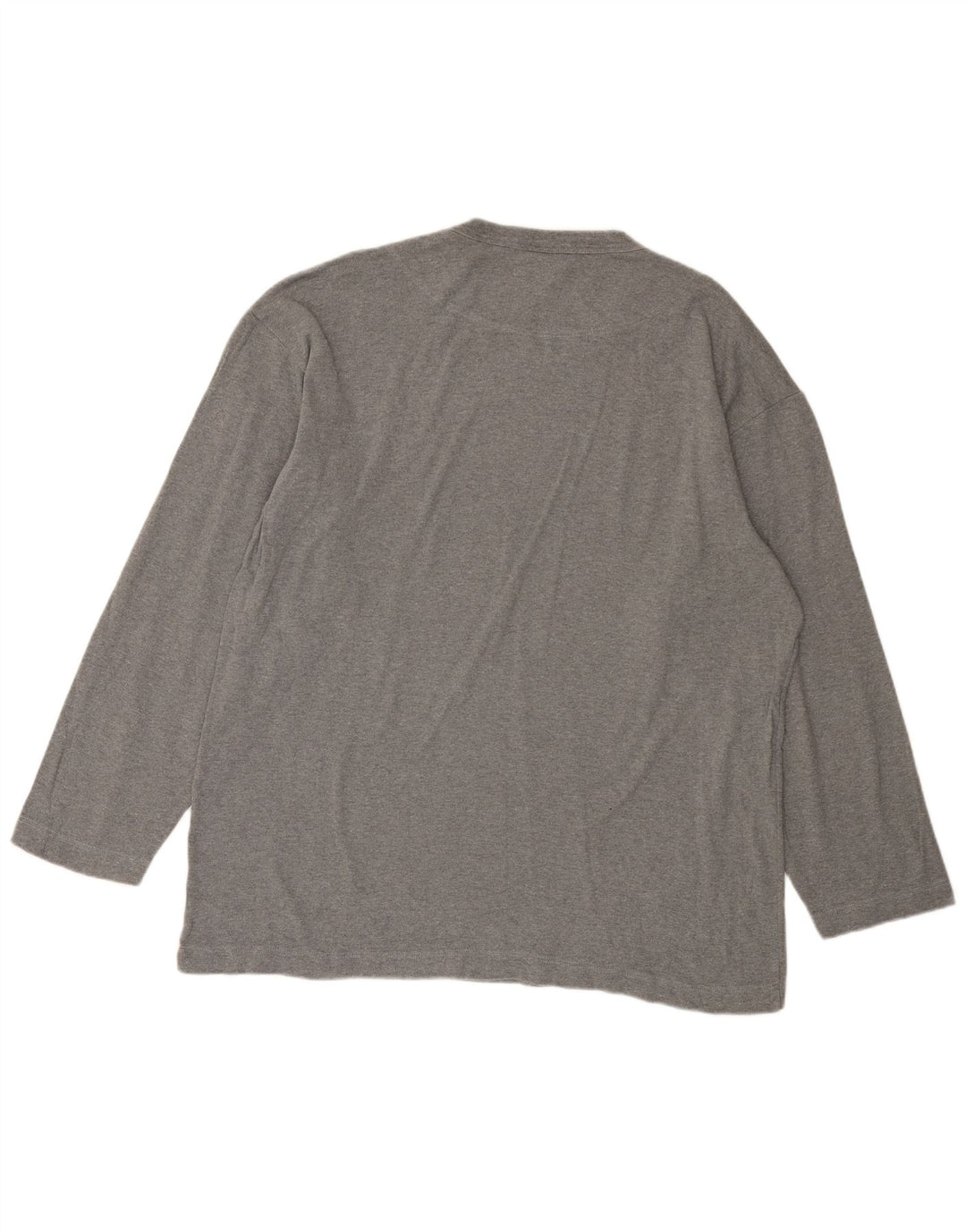 Fila Maglia da uomo a maniche lunghe XL in cotone chiazzato grigio