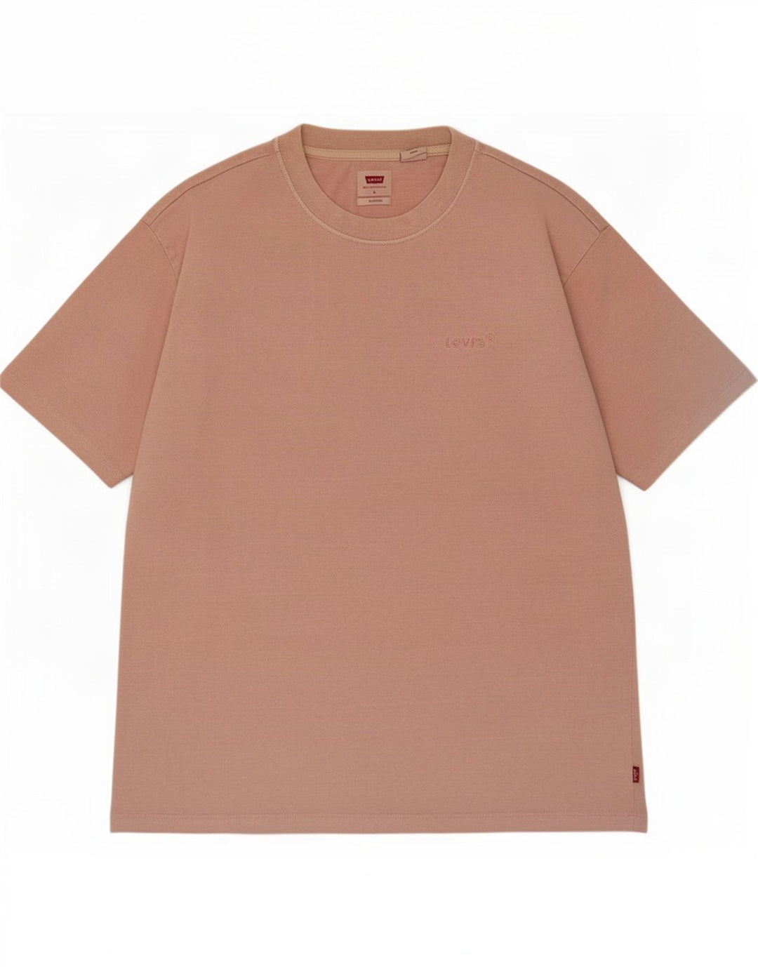 T-shirt rilassata da uomo Levi's Top piccola in cotone rosa