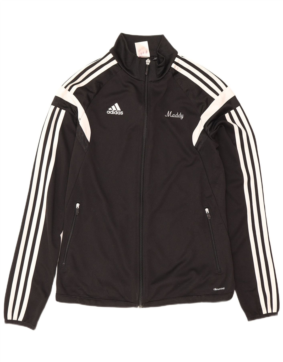 Giacca da tuta da donna Adidas Climacool UK 8/10 piccola nera