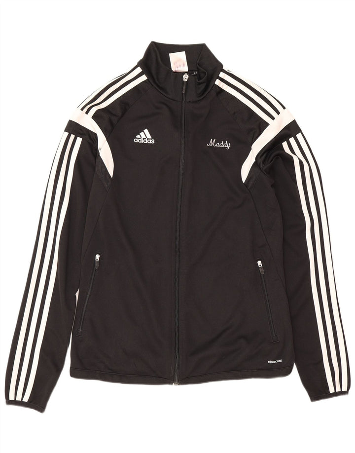 Giacca da tuta da donna Adidas Climacool UK 8/10 piccola nera