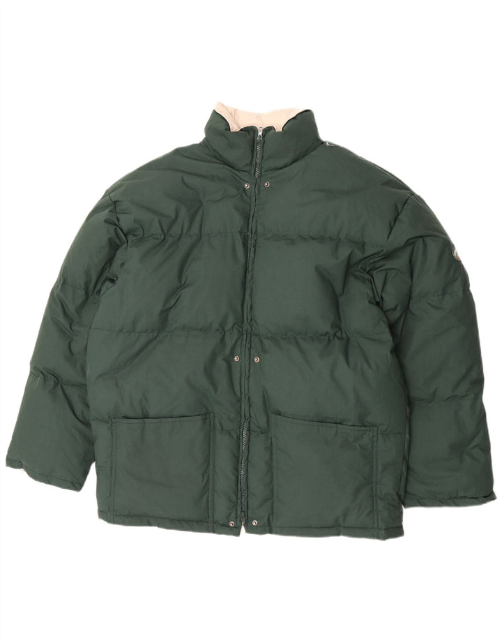 Giacca imbottita oversize da uomo Diadora UK 40 Large Verde