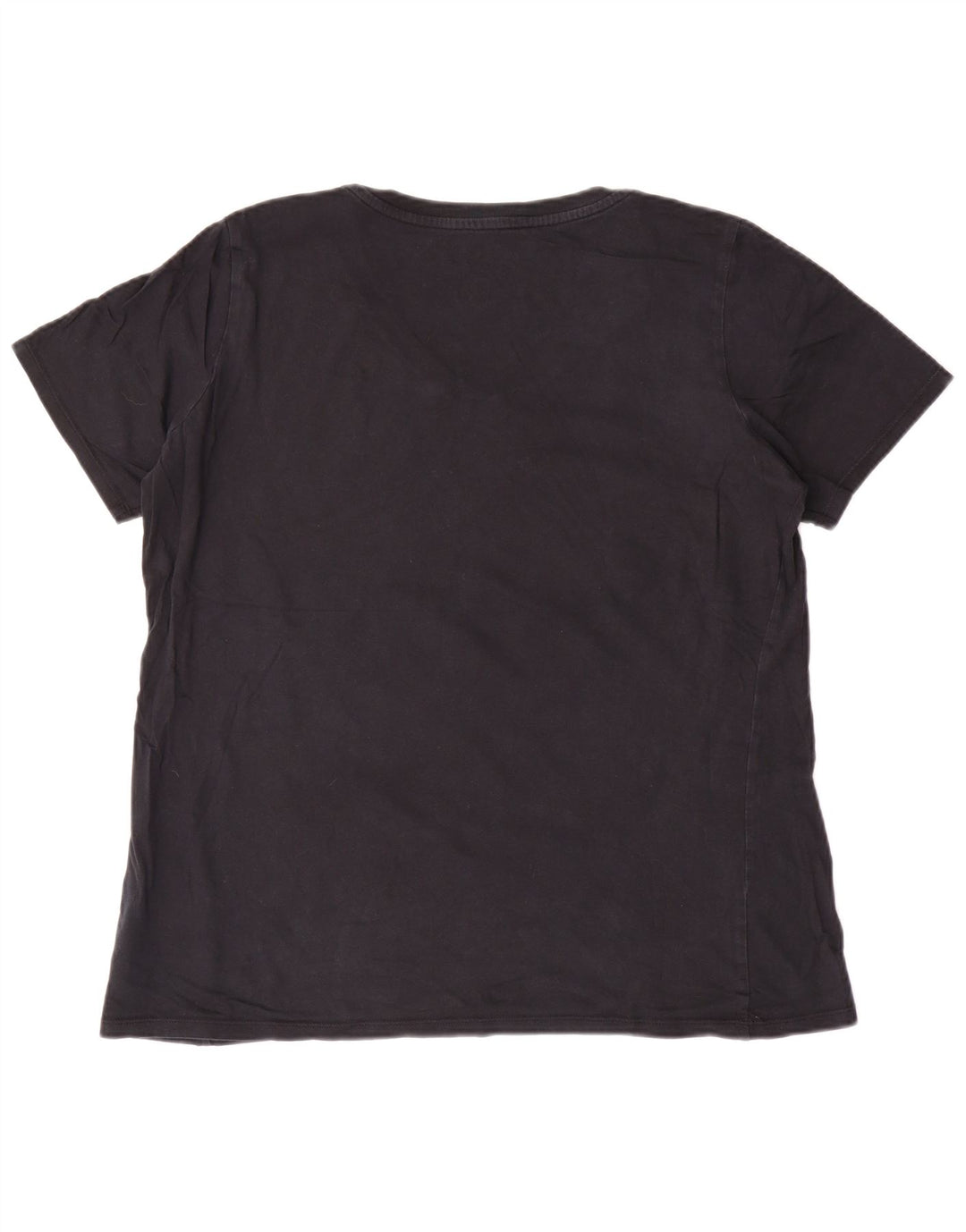 T-shirt da donna dal taglio atletico Nike Top UK 18 XL cotone nero