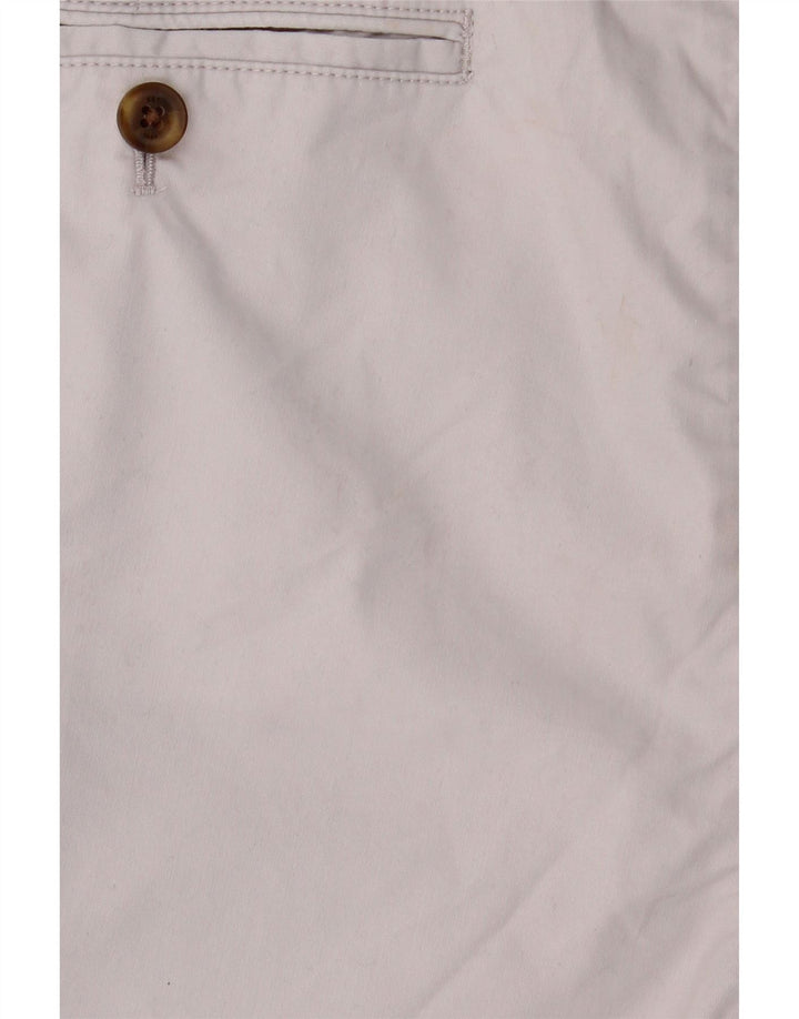 Pantaloncini chino da uomo Marks & Spencer W36 grandi in cotone grigio
