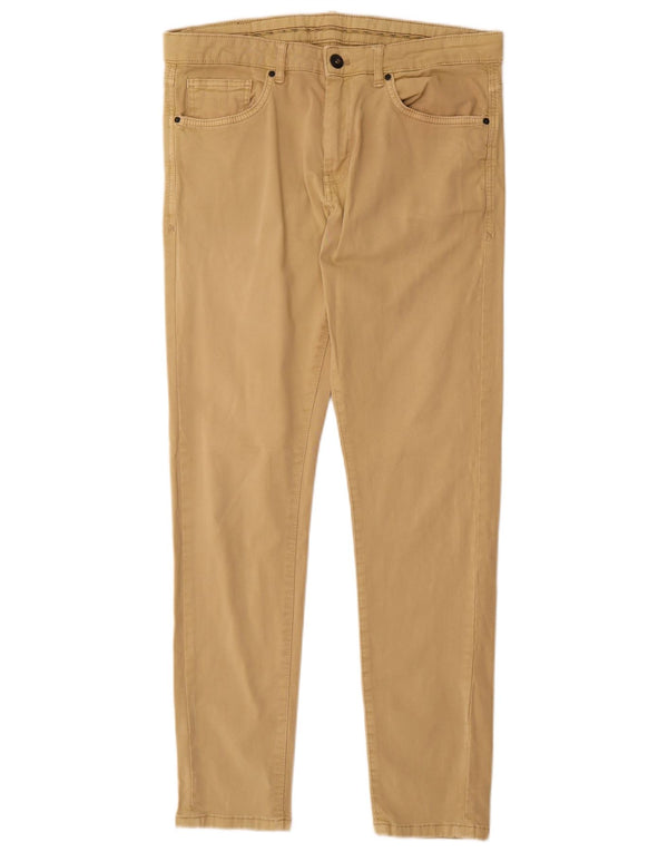 Jeans slim da uomo Zara EU 40 medio W31 L30 Beige