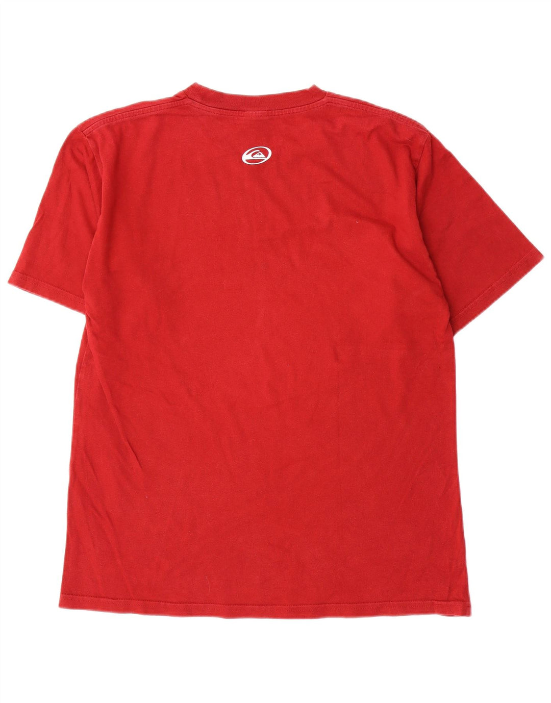 T-shirt grafica da uomo Quiksilver Top piccola in cotone rosso