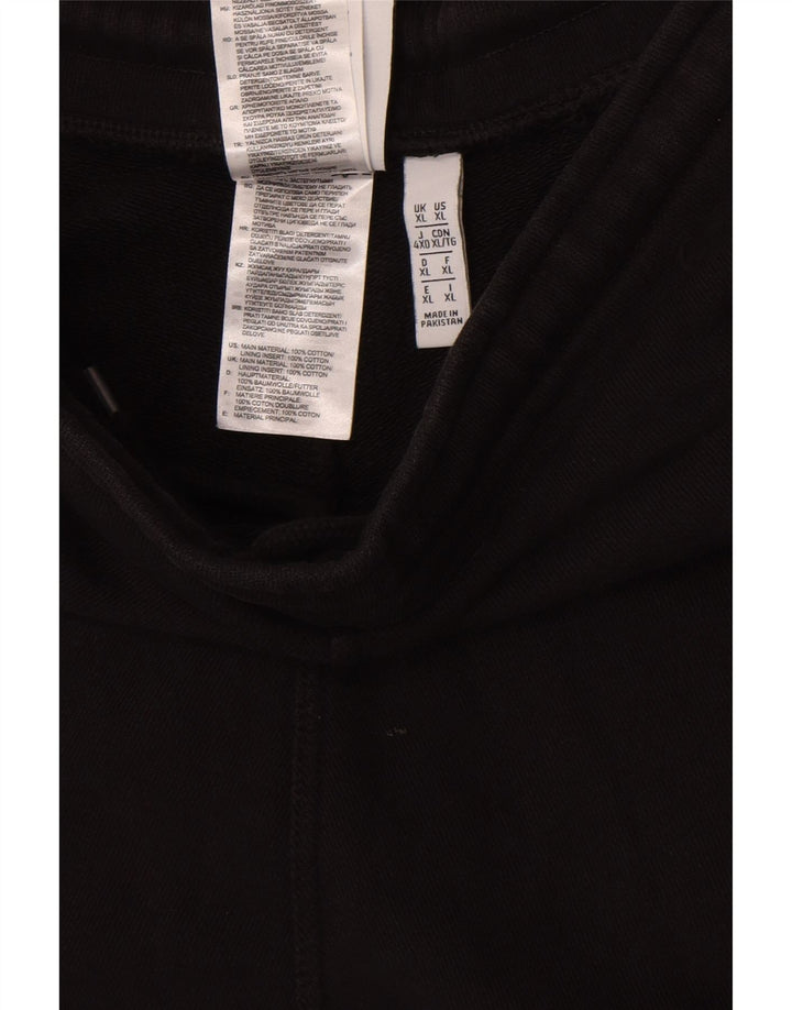 Pantaloncini sportivi da uomo Adidas XL in cotone nero