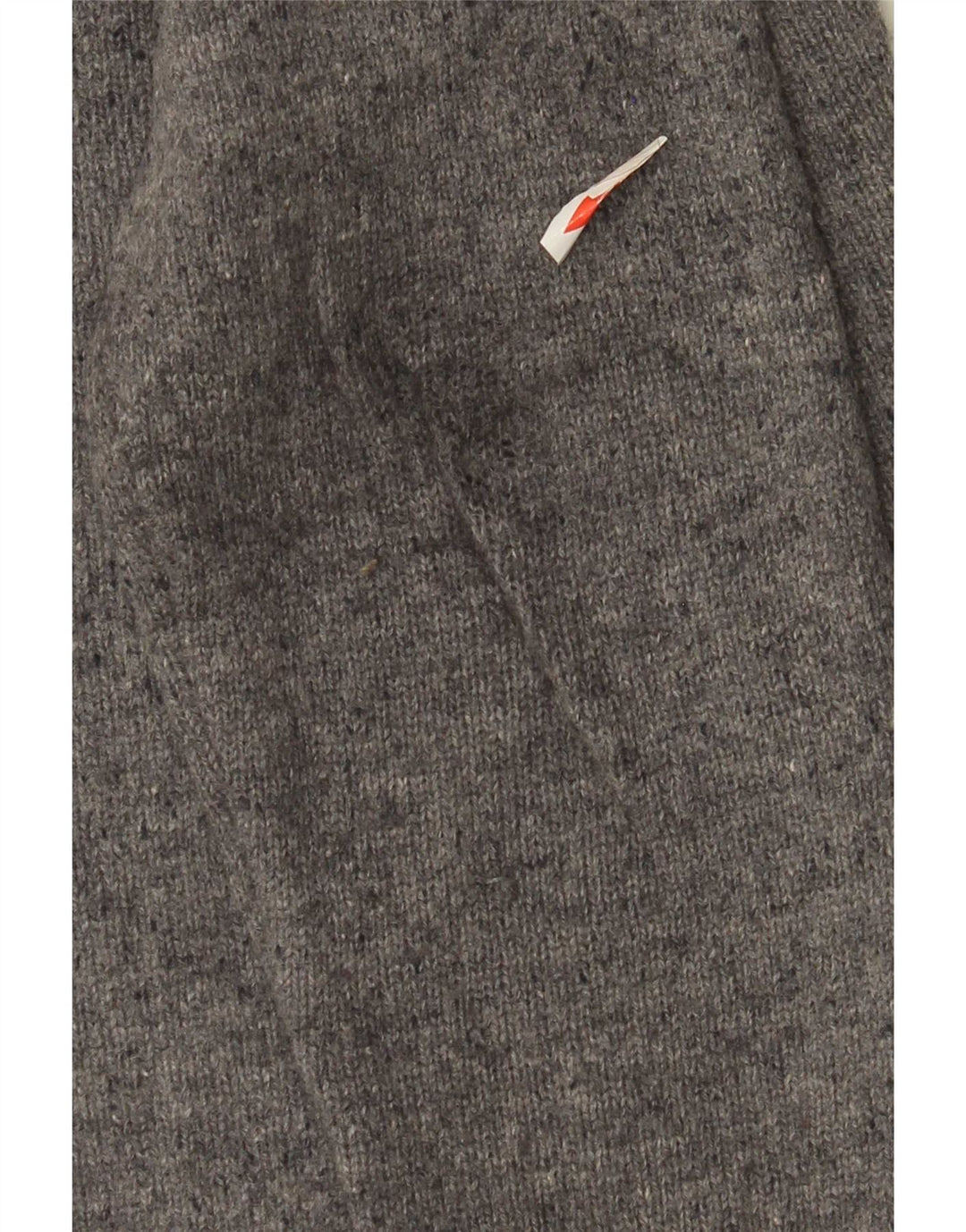 Maglione maglione girocollo da uomo Tommy Hilfiger Lana d'agnello screziata grigio medio