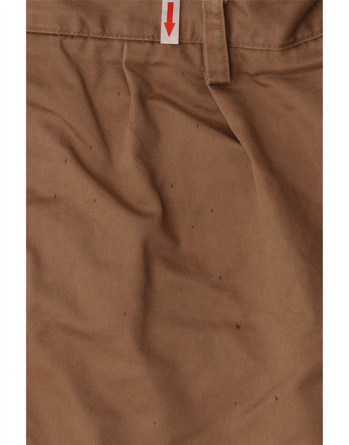 Pantaloni cropped da uomo Izod W32 L25 in cotone beige