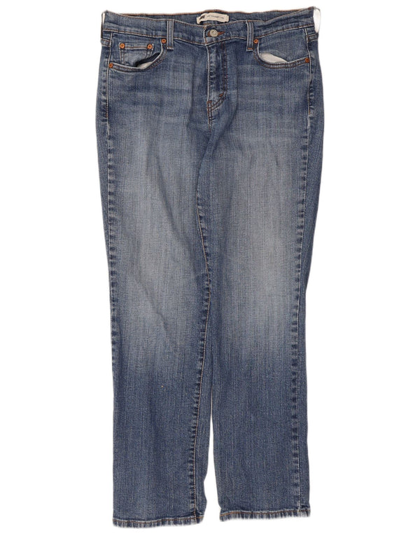 Levi's Uomo 505 Jeans dritti US 12 Large W32 L29 Cotone blu
