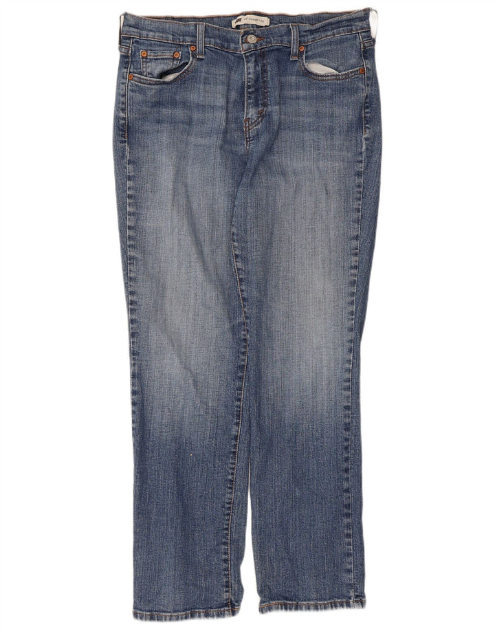 Levi's Uomo 505 Jeans dritti US 12 Large W32 L29 Cotone blu