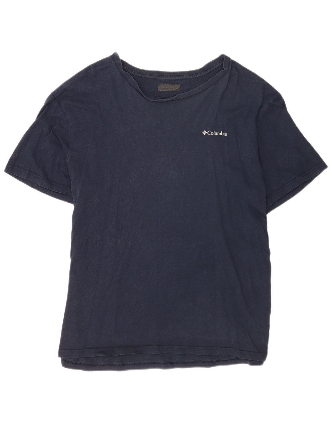 T-shirt grafica da uomo Columbia Top grande blu navy