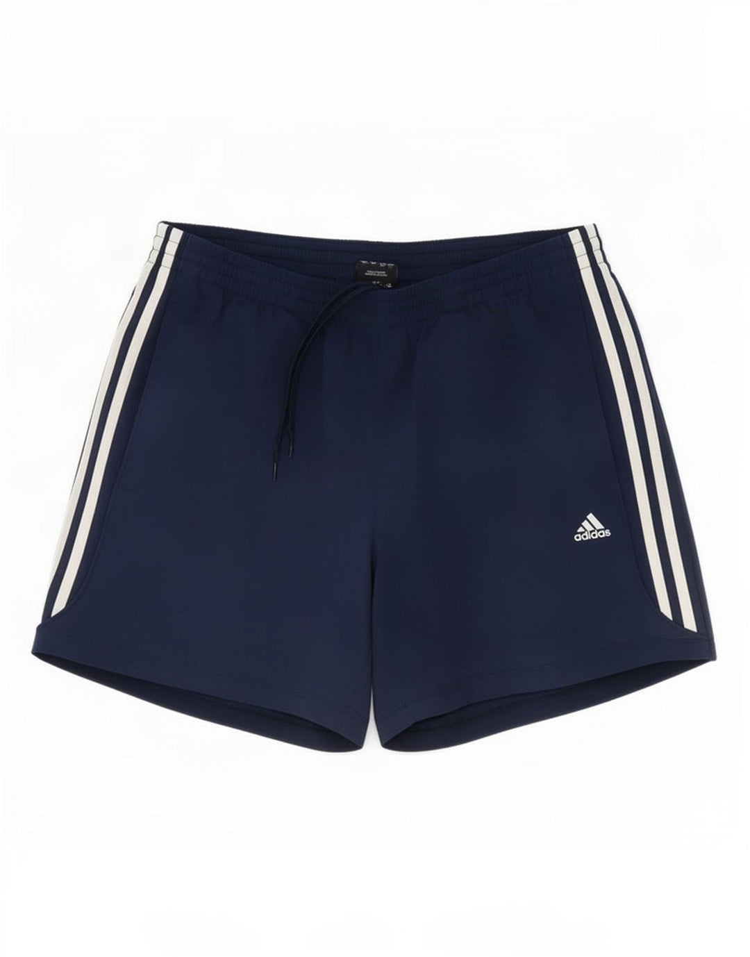 Pantaloncini sportivi Adidas Climalite da uomo di grandi dimensioni in poliestere blu navy