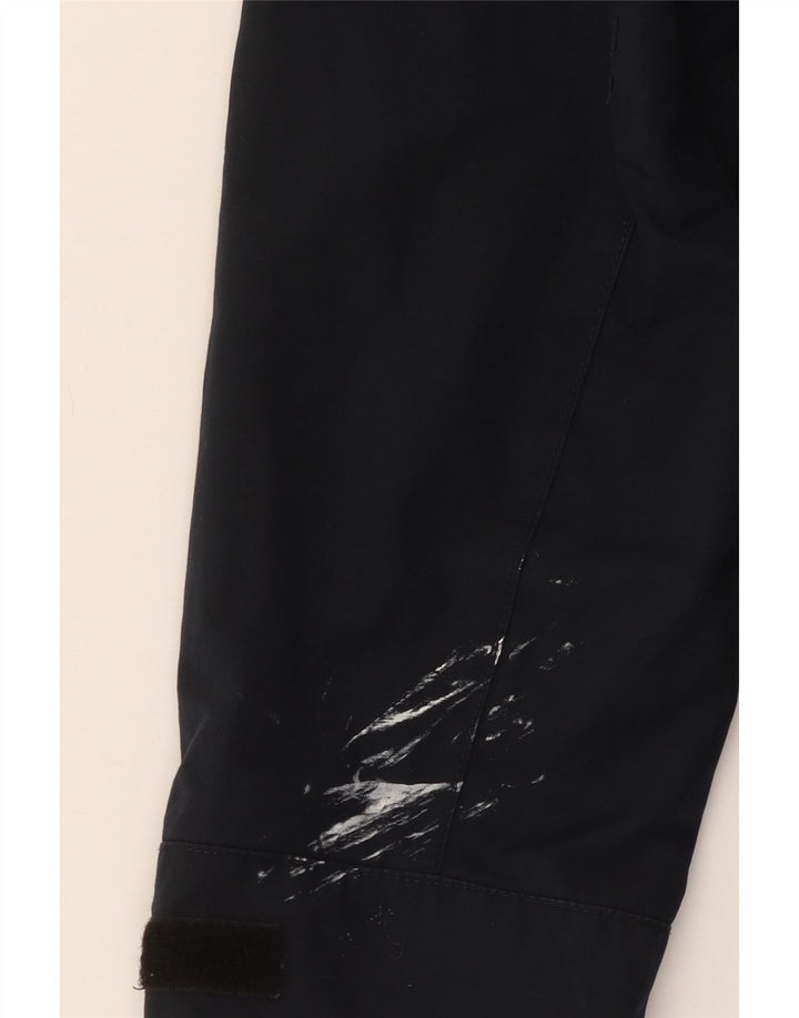 MARKS & SPENCER Giacca parka da uomo con cappuccio UK 36 Small Blu Navy