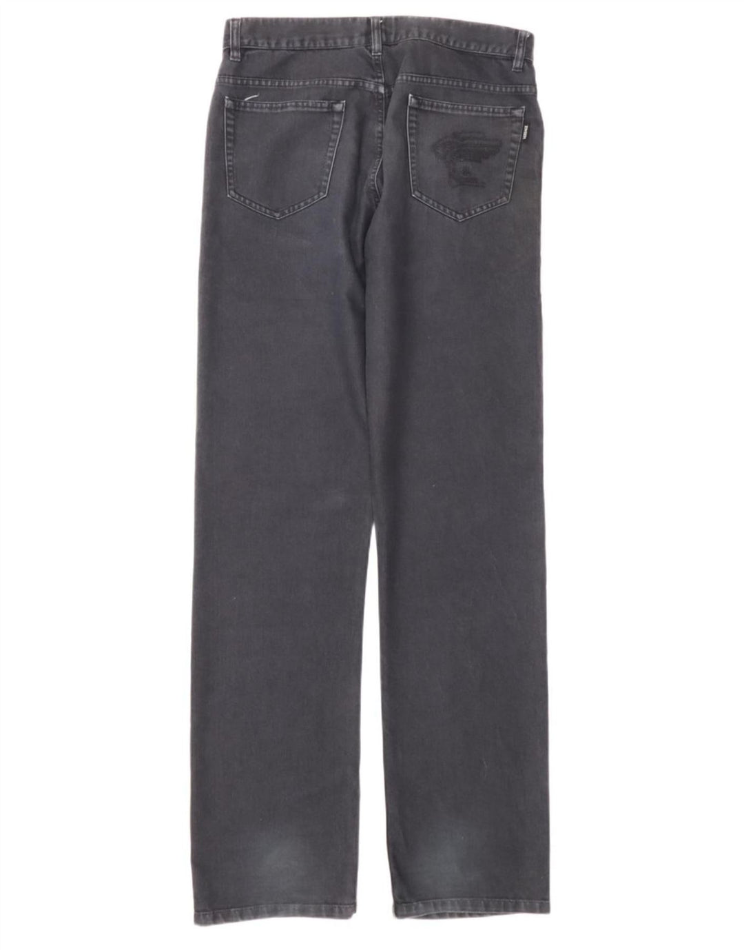 Jeans dritti da uomo Versace W34 L34 cotone grigio