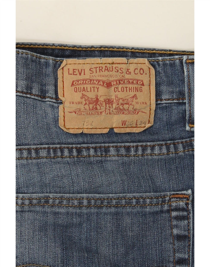 Levi's Uomo 751 Jeans dritti W36 L30 Cotone Blu