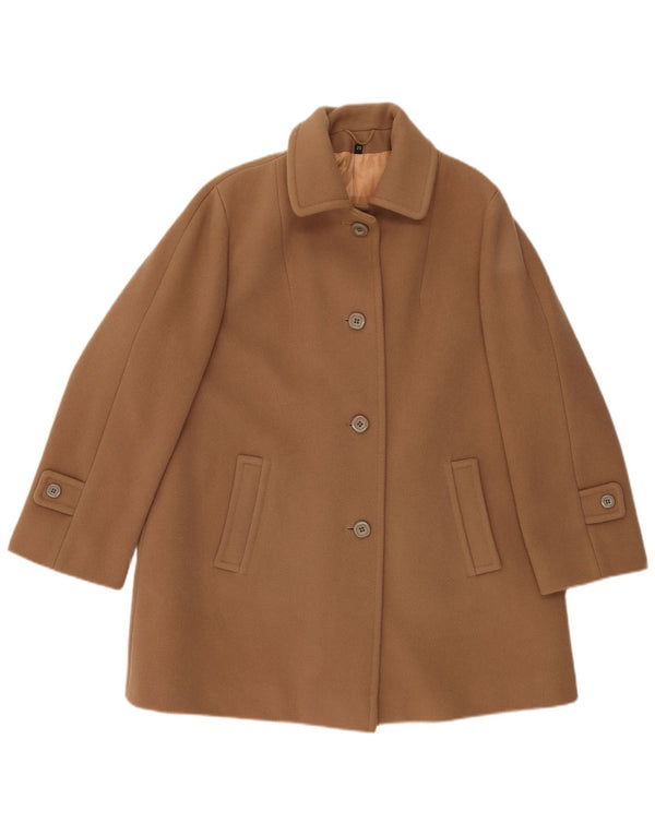 Cappotto da donna LAMPERT UK 20 2XL Lana d'agnello marrone