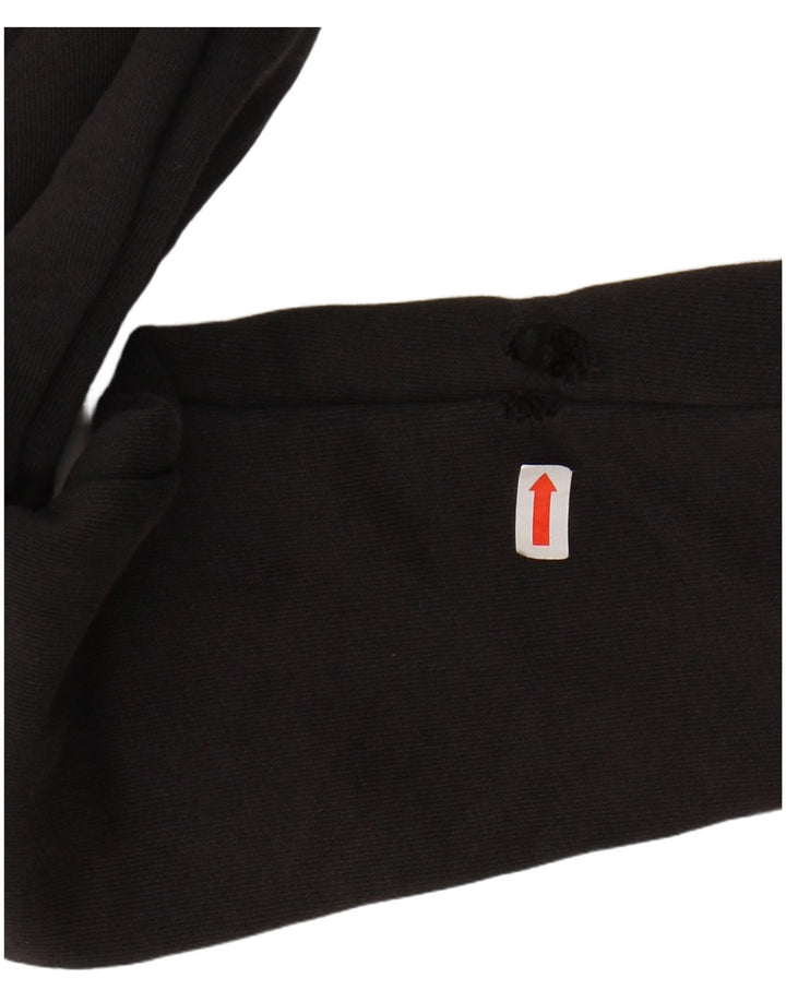 Felpa con cappuccio e zip grafica da donna ADIDAS UK 4/6 XS Nero