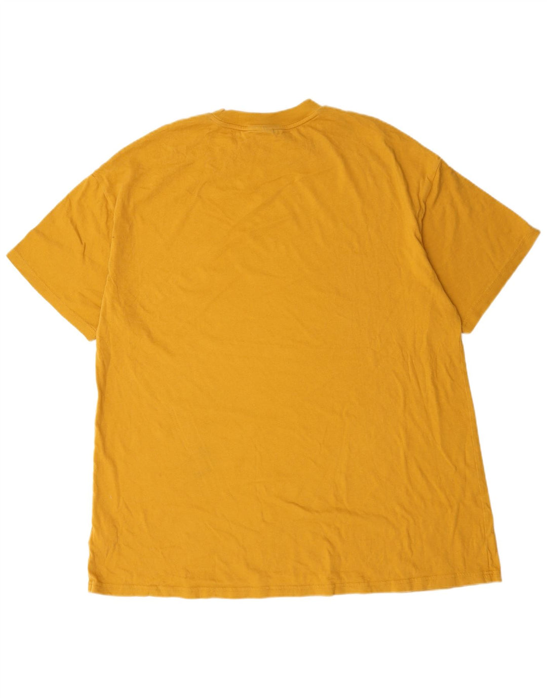T-shirt Puma da uomo vestibilità ampia, top in cotone giallo medio