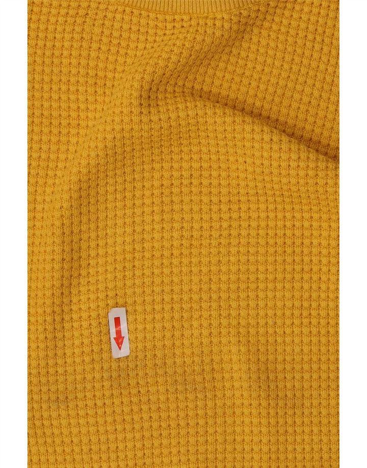 Maglione girocollo per ragazzi Zara 9-10 anni Giallo