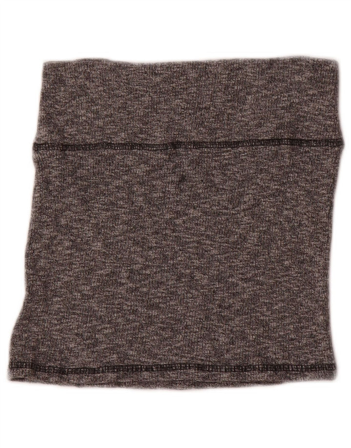 Minigonna Zara da donna in maglia Trafaluc media W28 grigia screziata