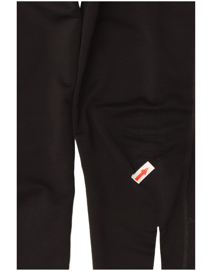 Leggings grafici Nike Dri Fit da ragazzo 8-9 anni piccoli in poliestere nero