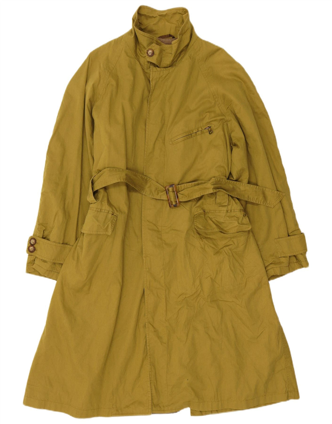GB.PEDRINI Trench Uomo IT 46 Piccolo Verde