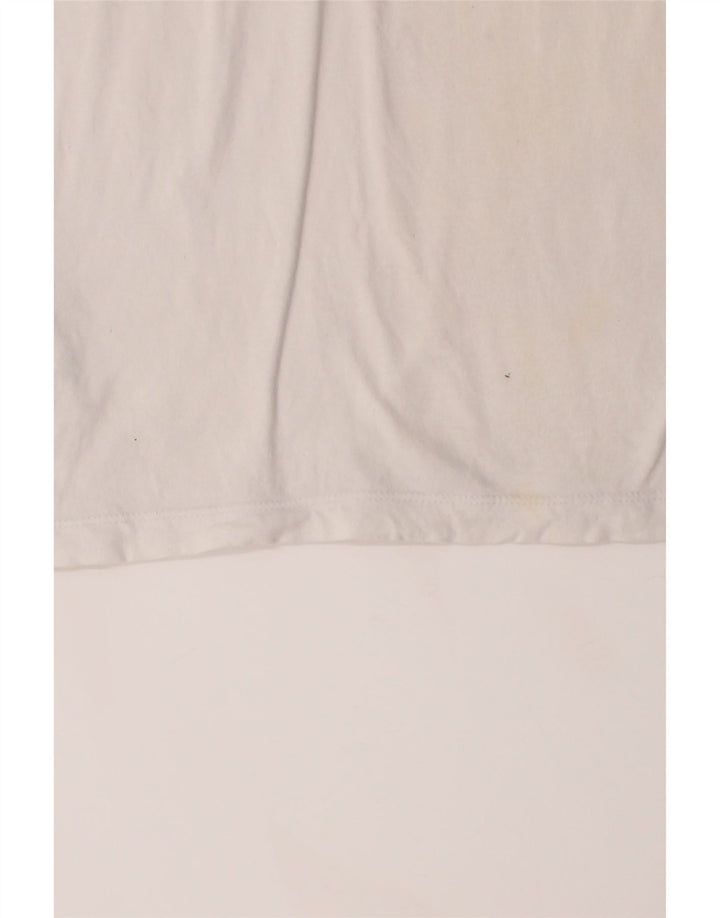 PUMA Mens Graphic T-Shirt Top Medium White Cotton Vintage Puma and Second-Hand Puma from Messina Hembry 