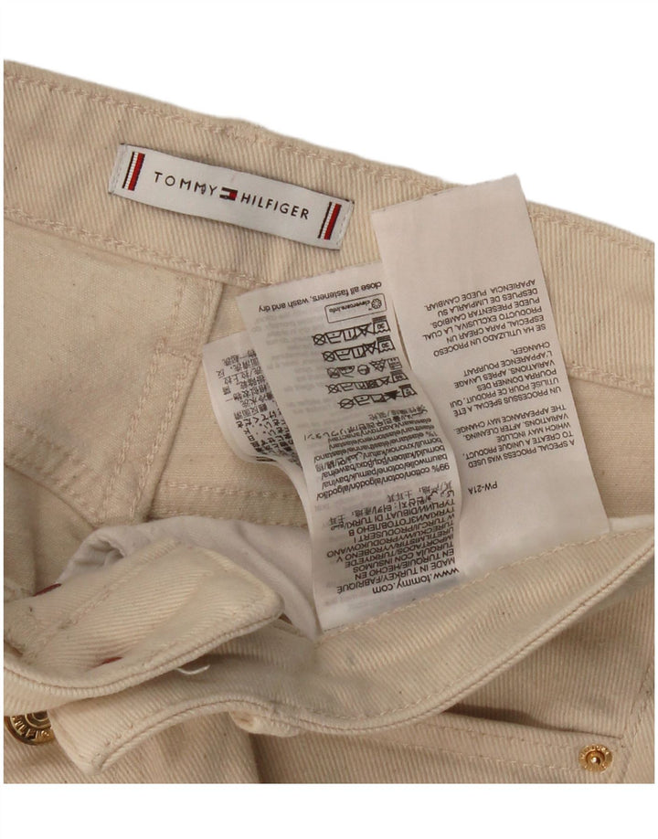 TOMMY HILFIGER Jeans svasati da donna W26 L30 Cotone beige