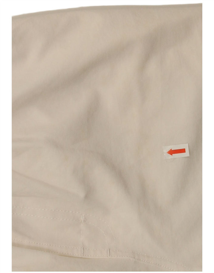 ELLESSE Mens Sport Shorts Small  White Polyester