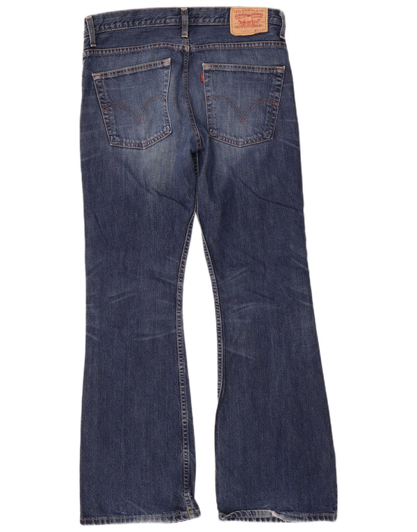Jeans Levi's Uomo 516 Bootcut W34 L33 Cotone Blu