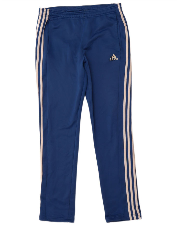 Pantaloni da tuta ADIDAS Climalite da uomo XL blu poliestere