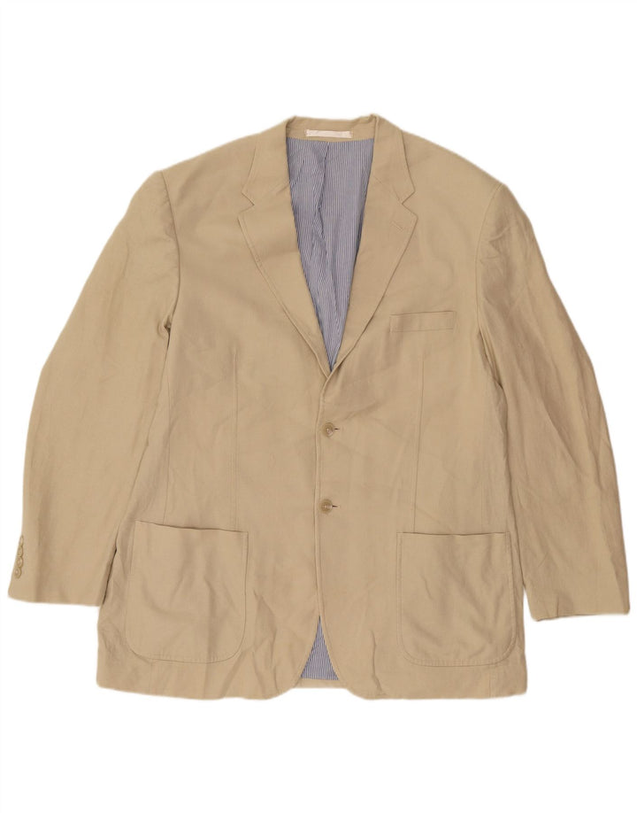 Giacca blazer a 2 bottoni lunga Marks & Spencer da uomo UK 38 Beige medio