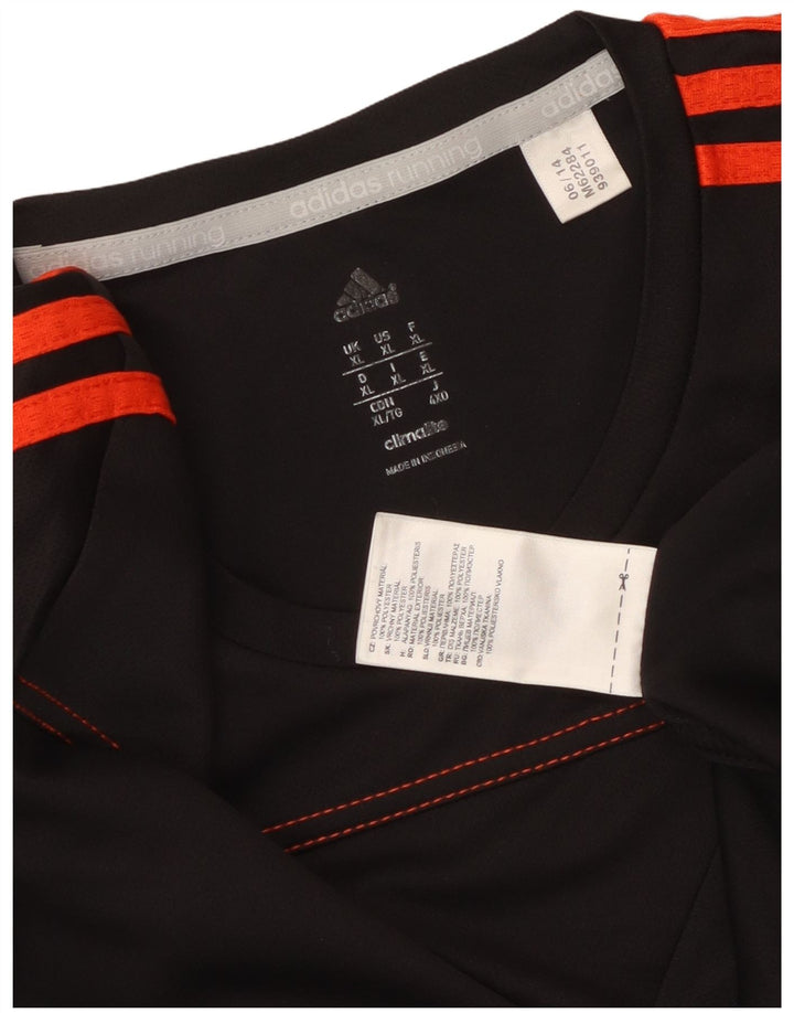 T-shirt da uomo Adidas Top XL nera in poliestere