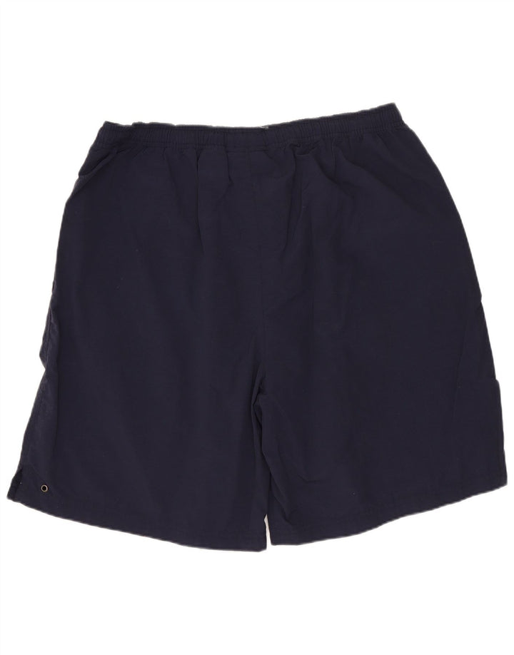 Pantaloncini sportivi da uomo Lotto UK 42/44 XL Blu navy in poliammide