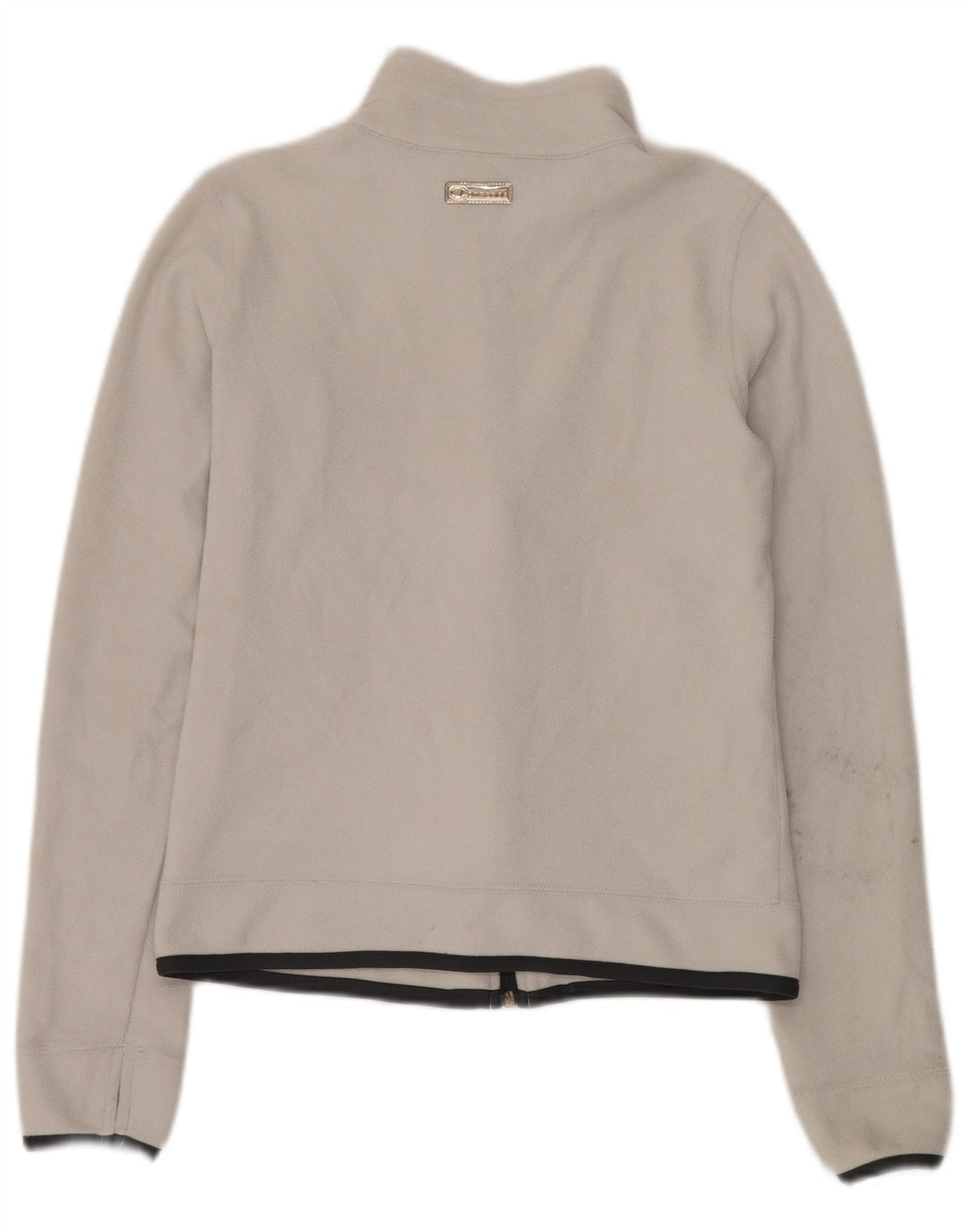 Giacca in pile grafica da donna Champion UK 10 Small Poliestere bianco