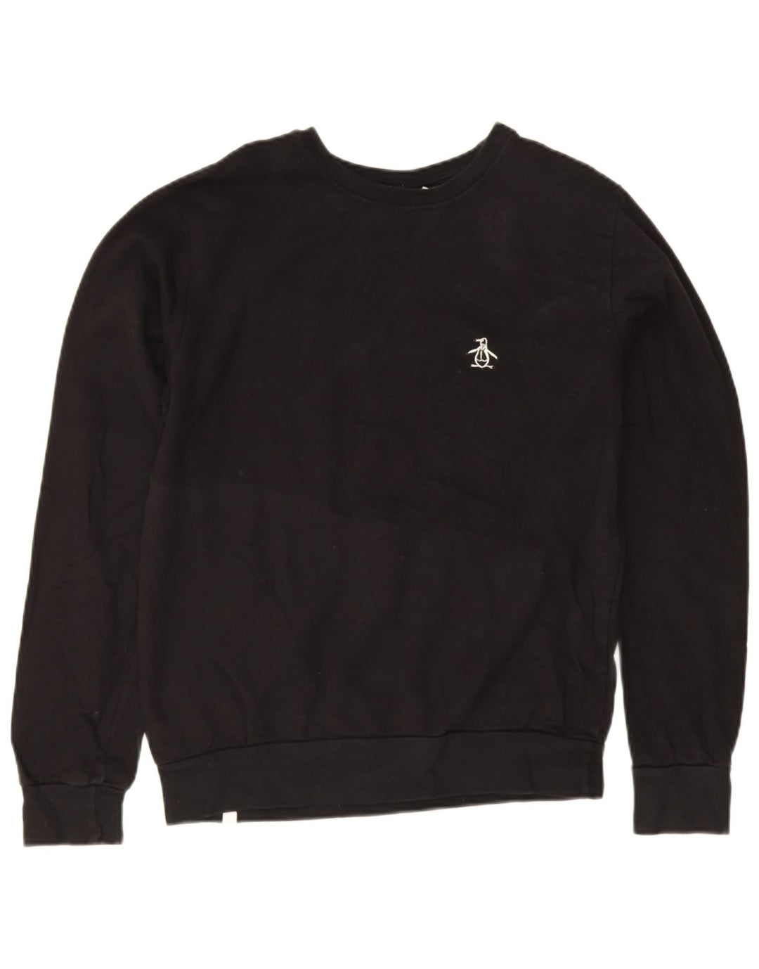 Felpa da uomo Penguin, maglione, cotone nero medio