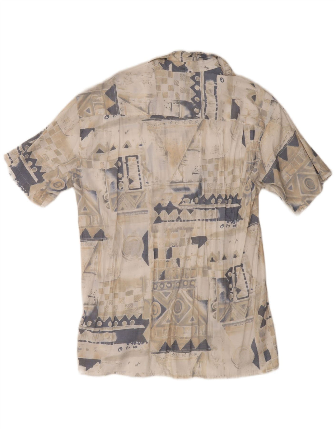 Camicia a maniche corte da uomo Rudnick Beige medio geometrico