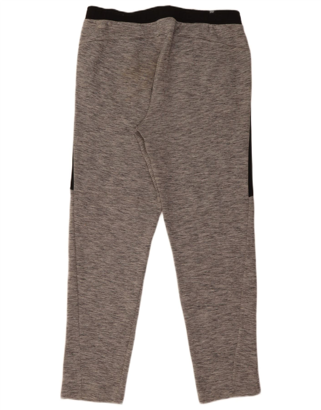 Pantaloni da tuta da uomo Puma Large in cotone color block grigio