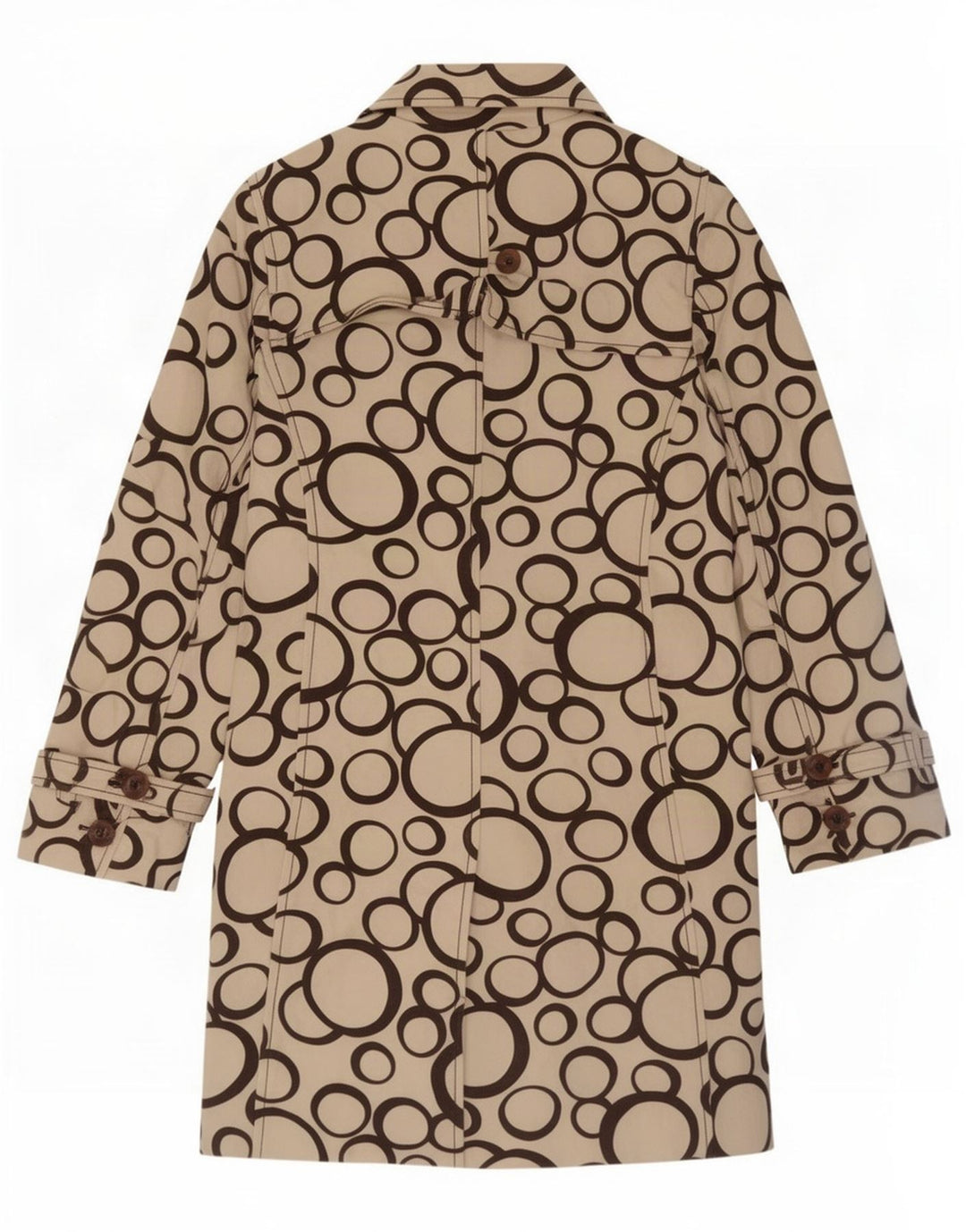 Trench da donna Coast UK 12 Cotone geometrico beige medio