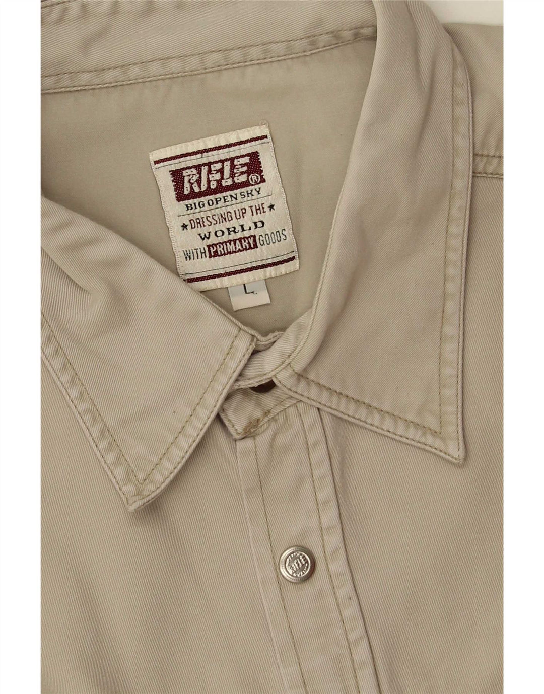 Camicia da uomo Rifle grande grigia