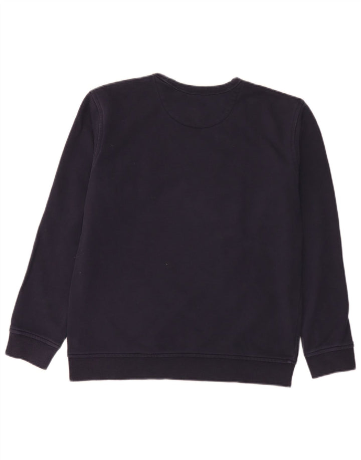 Felpa grafica da ragazzo Gant 14-15 anni in cotone blu navy