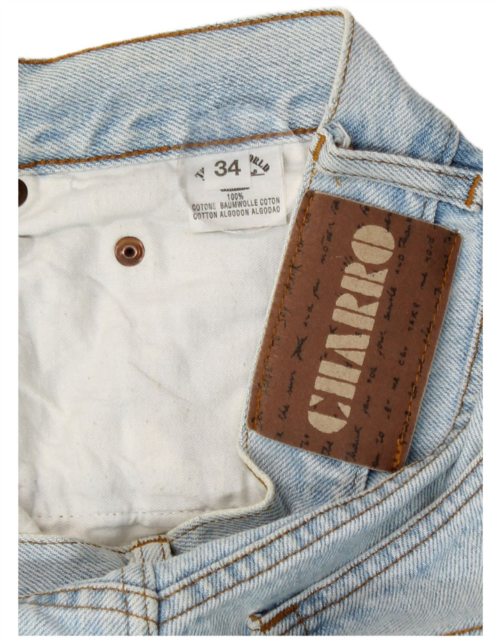 Jeans dritti da uomo Charro W34 L29 cotone blu