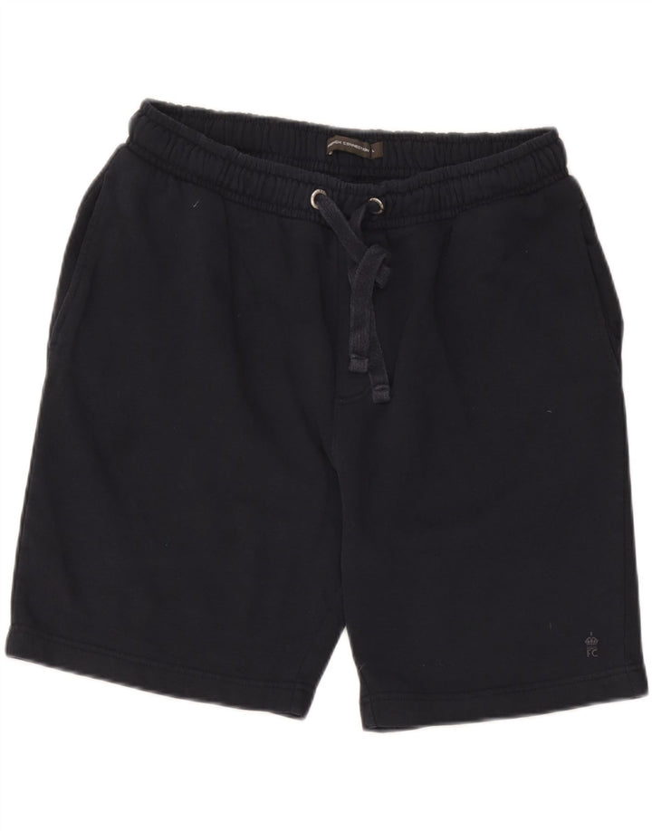 Pantaloncini sportivi da uomo French Connection grandi in cotone blu navy